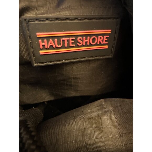 Haute Shore Black Quilted Crossbody Bag With Studded Strap & Chain Detail - Picture 3 of 5